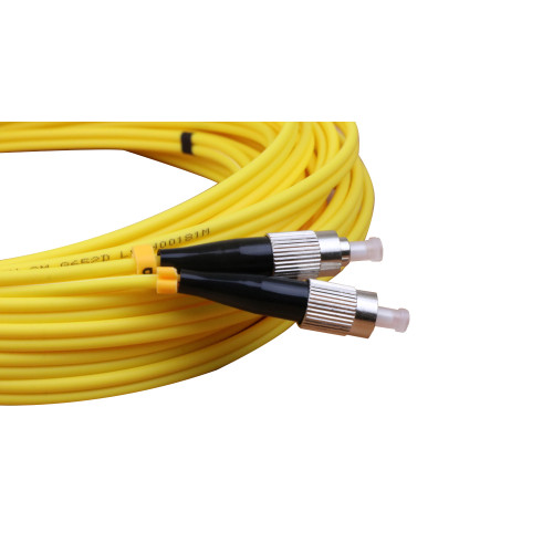 CMW Ltd | 10m FC -FC OS2 Duplex Fibre Lead Yellow 3mm