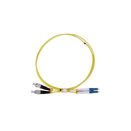 CMW Ltd Fibreoptic Patch Lead | 1m FC-LC singlemode - 2mm duplex patchcord YELLOW