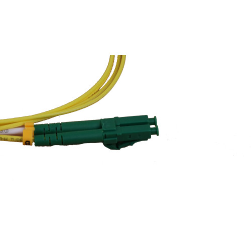 CMW Ltd | 1m LC/APC - LC/APC Duplex Singlemode Fibre Lead Yellow - 2mm