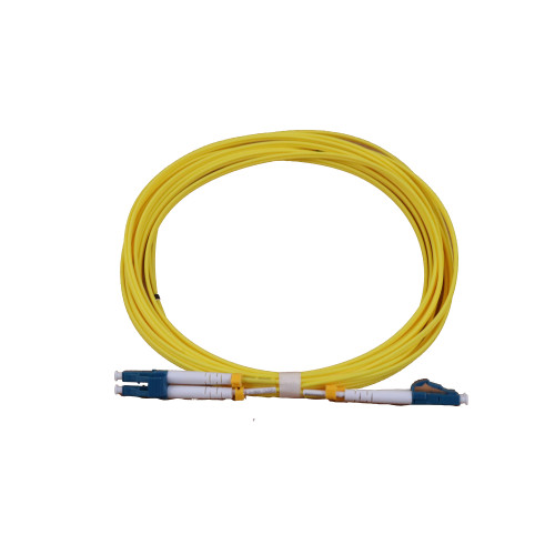 CMW Ltd Fibreoptic Patch Lead | 5m LC-LC singlemode - 2mm duplex patchcord YELLOW