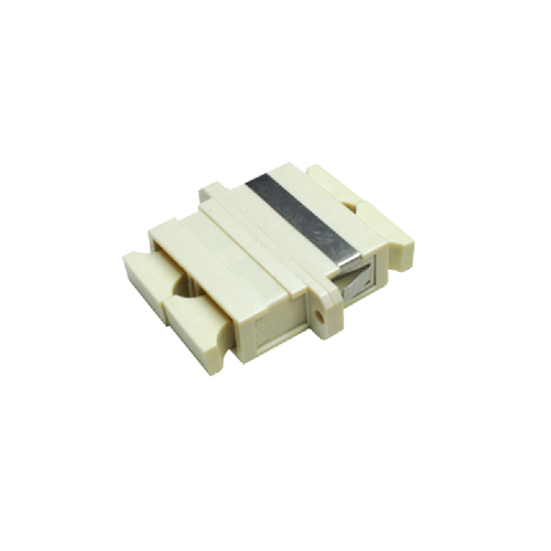 CMW Ltd | Multimode SC Simplex Fibre Adapters Beige