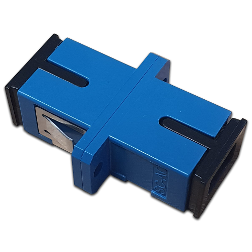 SC Simplex Singlemode Adaptor Blue