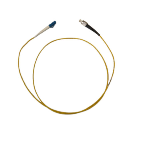 3m FC to LC Simplex OS2 Singlemode Yellow Fibre Optic Patch Cable with 3mm Jacket