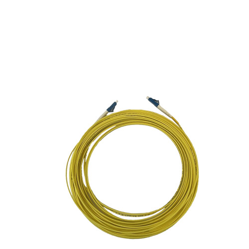 7m LC to LC Simplex OS2 Singlemode Yellow Fibre Optic Patch Cable with 2mm Jacket