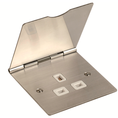 FS030SS | 13amp 1 Gang Floor Socket