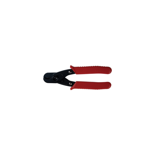  | kevlar cable cutter, serated curved blade, cuts up to 10.5mm of copper or fibre cable. lockable to protect the blades.