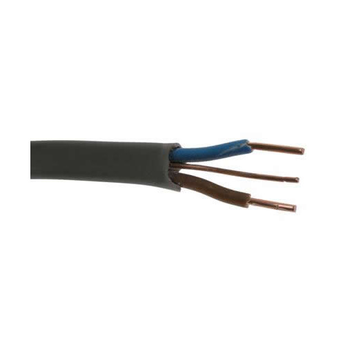 CMW Ltd | 10mm 6242Y Grey Flat Twin & Earth Cable (50m Reel)
