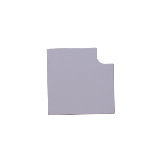 algar MCT100/FA | Algar PVC White Dado Skirting trunking, 100mm x 50mm, Flat Angle