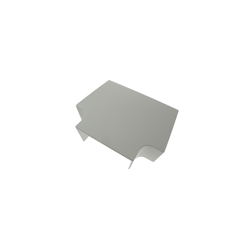 CMW Ltd, Plastic Cable Trunking | Algar 100 X 50mm White Dado Trunking, Flat Tee