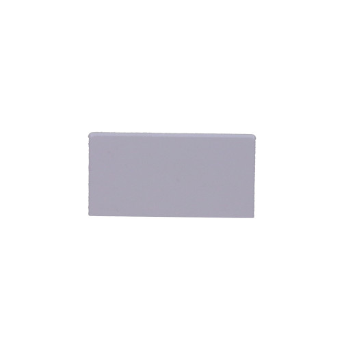 MCT100/SE | Algar 100mm x 50mm White Dado Trunking, Stop End Cap