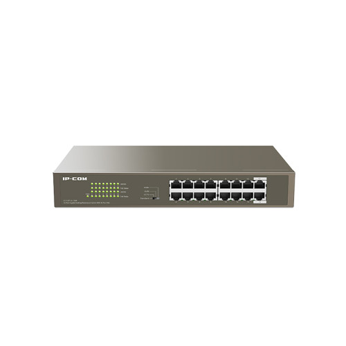 IP-Com G1116P-16-150W | 16-Port Gigabit Desktop/Rackmount Switch With 16-Port PoE