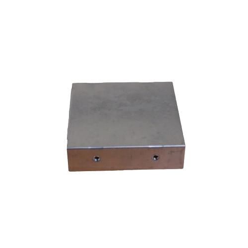 CMW Ltd, Algar, Galvanised Cable Trunking | 100 x 100mm Tamper Proof Galvanised Trunking End Cap
