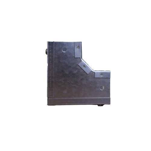 CMW Ltd, Algar, Galvanised Cable Trunking | 100 x 50mm Tamper Proof Galvanised Trunking External Bend