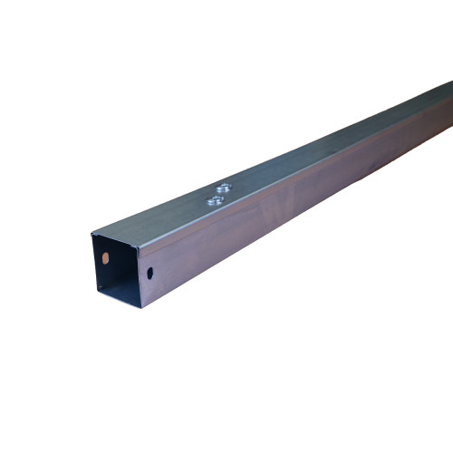 Trench ST22 Metal Trunking 50mm x 50mm 3m Trunking Length with SpeedlockTurnbuckle Fixing Galvanised