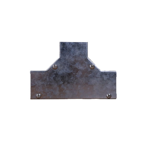 CMW Ltd, Algar, Galvanised Cable Trunking | 50 x 50mm Tamper Proof Galvanised Trunking Flat Tee