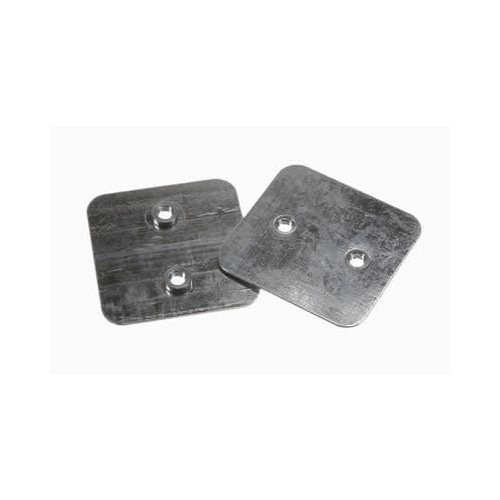 TRENCH SA4STC | 100 x 100mm Galvanised Trunking Internal Couplers (Per pair)