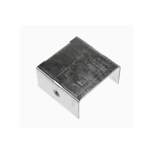 CMW Ltd, Algar, Galvanised Cable Trunking SA44SE | 100 x 100mm Galvanised Trunking Stop End