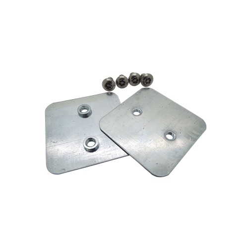 CMW Ltd, Algar, Galvanised Cable Trunking | 100mm Tamper Proof Galvanised Trunking Couplers (Per pair)