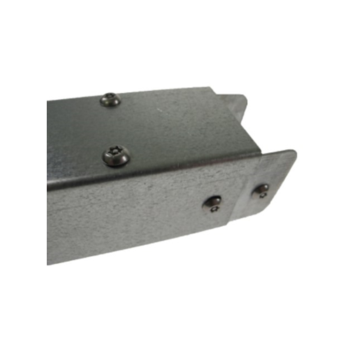 CMW Ltd, Algar, Galvanised Cable Trunking | 100 x 100mm Tamper Proof Galvanised Trunking, 3m length 