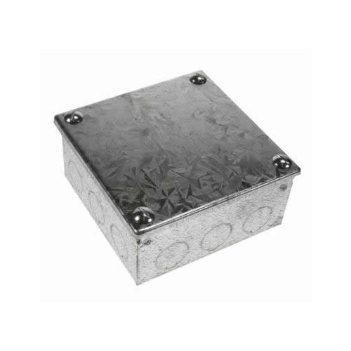 AB06G | Galvanised Box 100 x 100 x 75mm