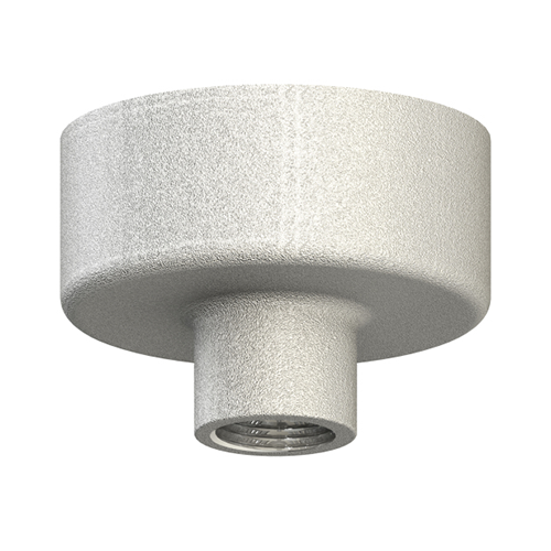 20mm Galvanised Back Outlet