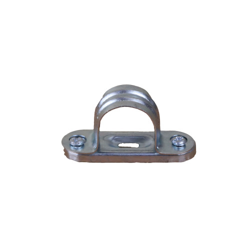 CMW Ltd galvanised rigid cable conduit tube fittings SBS25G | 25mm BZP Spacer Bar Saddle Clip
