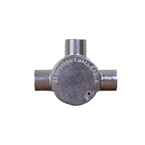 Metpro MB11G | 25mm Hot Dipped Galvanized Tee Box Class 4
