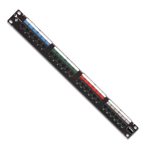 Siemon HD5-24B | Siemon 24 Port Cat 5e HD Patch Panel Bulk