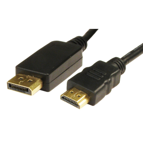 2m Display Port to HDMI Cable, AV Adapters