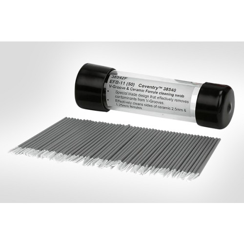 HellermannTyton HT-FPC-SBVG Fusion Splicer V-Groove Swab - Tube/50pcs