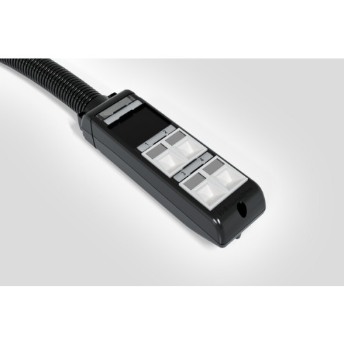 HellermannTyton HT-POD-28MM-4P 4 Way Plastic POD Box 51mm High with 4 x 6C Keystone Adaptors & 28.5mm Entry