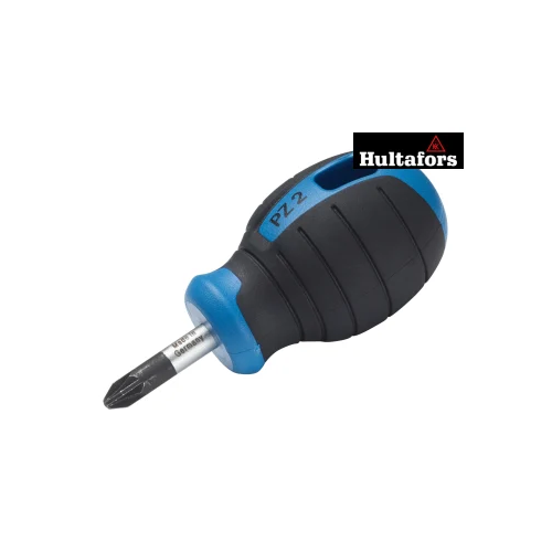 Hultafors Stubby Pozidriv Screwdriver PZ2 x 25mm
