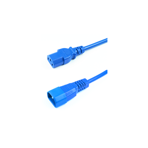 CMW Ltd | Blue 2m IEC Male to Female Lead