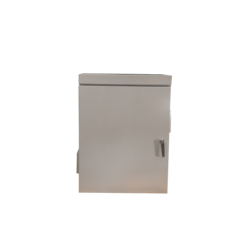 IP55 15U Wall Cabinet, 600mm Deep, with Cowled Fan & Filter Set - Grey