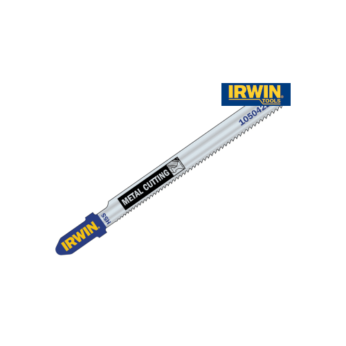 Irwin 0.2-1mm 36 TPI Metal Cutting Jigsaw Blades Pack of 5