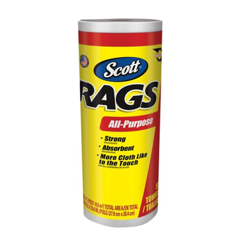 CMW Ltd 75230 | Rags on a Roll-White