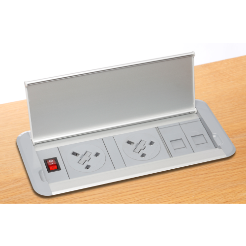 CMW Ltd | Grey Kompact Mini 2 x Power & 2 x Data