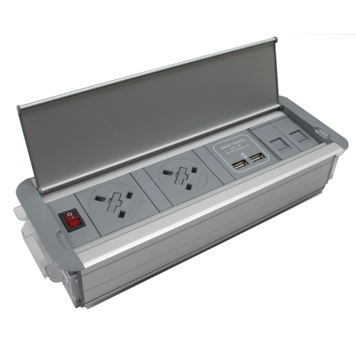 CMW Ltd | Grey Kompact Mini 2 x Power,2 x Data & USB