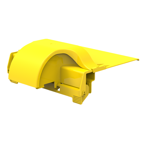 HellermannTyton GigaDuct 200mm x 100mm Outlet Waterfall Outlet Yellow