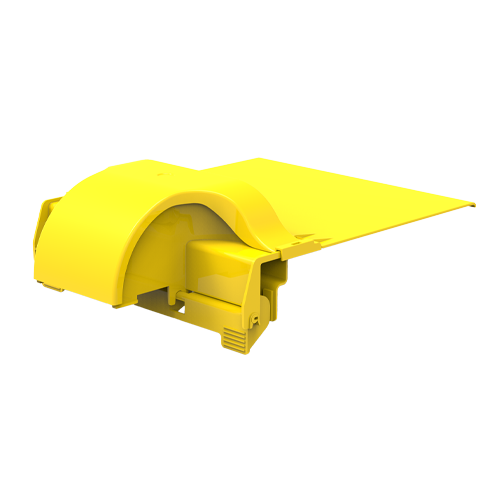 HellermannTyton GigaDuct 300mm x 100mm Outlet Waterfall Outlet Yellow