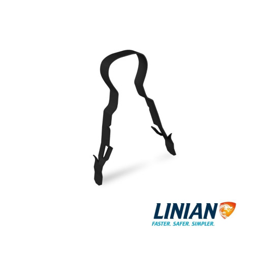 Black 4-6mm Linian Fireclip (Box/100)