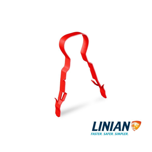 Red Single 6-8mm Linian Fireclip (Bag/100)