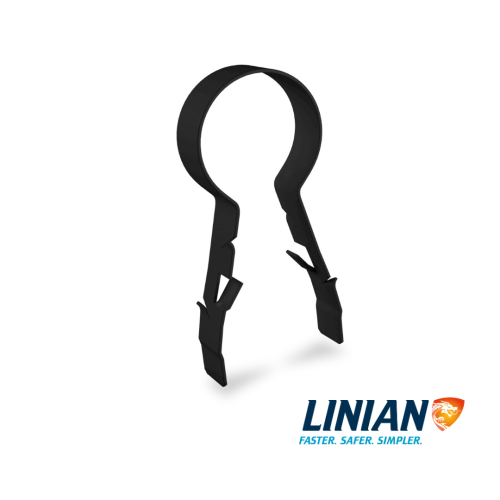 Black Linian SuperClip 12-14mm (Pack/25)