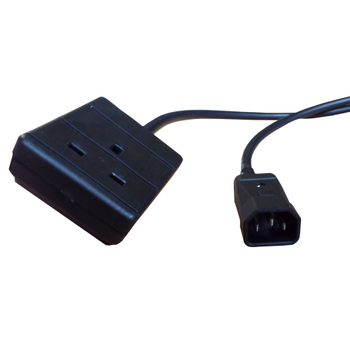 CMW Ltd | LSOH C14 Plug to UK Socket ( 2m long )