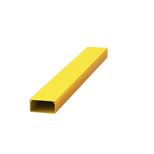 Siemon Lightways 200mm x 100mm Duct 1.8m Length, Solid with Cover, Yellow