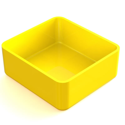 Siemon Lightways 200mm x 100mm End Cap, Yellow