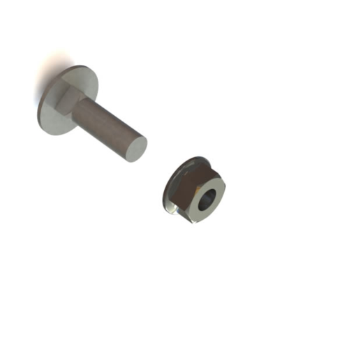 Siemon Lightways Bolt Nut Kit M6 x 20mm 100 Pack