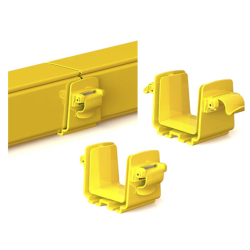Siemon Lightways 200mm x 100mm Toolless Joiner, Yellow