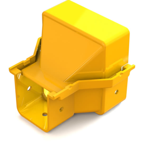 Siemon Lightways 300mm to 200mm Reducer with Cover, Yellow