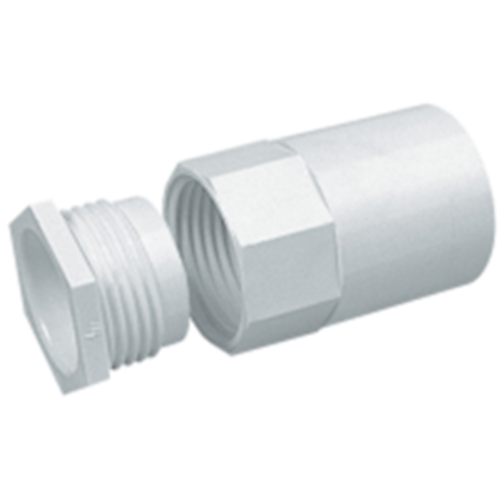 Marshall Tufflex MAB3WH PVC-U Plastic Conduit Female Adaptors 25mm White